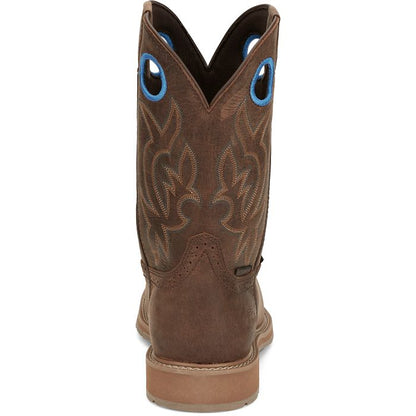 Men's Justin All Around 11" Waterproof Steel Toe Boot SE3115 - Crazy House Western Wear