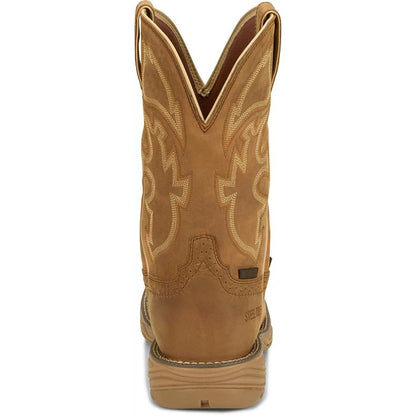 Men's Justin Rush 11" Waterproof Steel Toe Boot SE4340 - Crazy House Western Wear