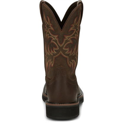 Men's Justin Driller 11" Work Boot SE4681 - Crazy House Western Wear