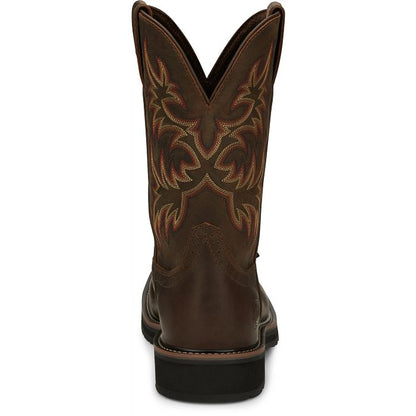 Men's Justin Driller 11" Steel Toe Boot SE4684 - Crazy House Western Wear