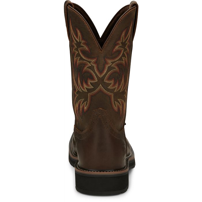 Men's Justin Driller 11" Steel Toe Boot SE4682 - Crazy House Western Wear