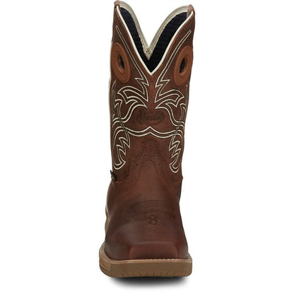 Men's Justin Nitread 11" Waterproof Nano Toe Boot CR3201 - Crazy House Western Wear