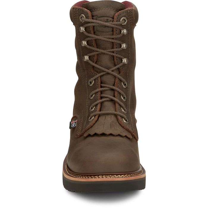 Men's Justin Rivot 8" Lace-Up OW440 - Crazy House Western Wear