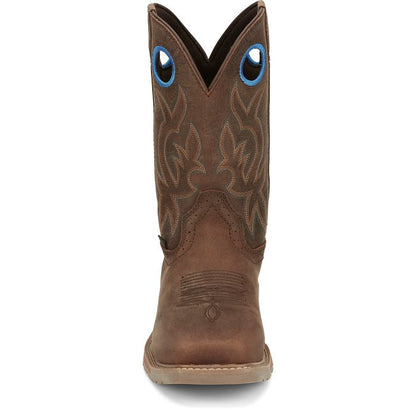 Men's Justin All Around 11" Waterproof Steel Toe Boot SE3115 - Crazy House Western Wear