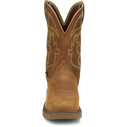 Men's Justin Rush 11" Waterproof Steel Toe Boot SE4340 - Crazy House Western Wear