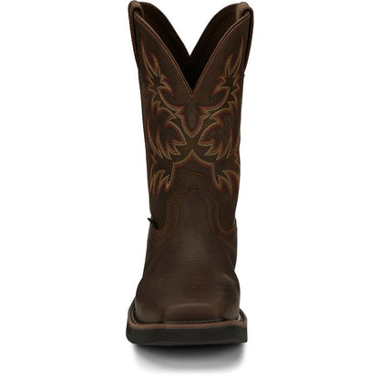 Men's Justin Driller 11" Steel Toe Boot SE4684 - Crazy House Western Wear