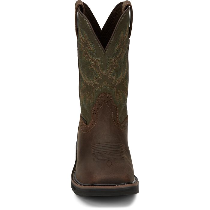 Men's Justin Driller 11" Work Boot SE4687 - Crazy House Western Wear