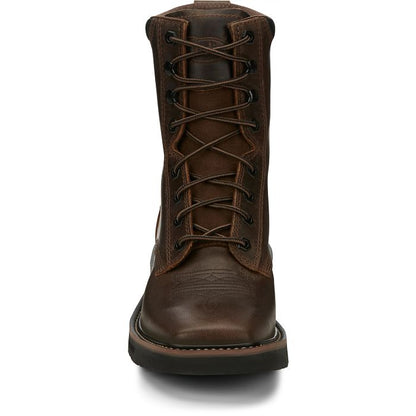 Men's Justin Pulley 8" Work Boot SE681 - Crazy House Western Wear