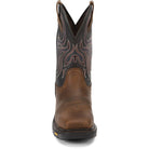 Men's Justin Tanker 11" Steel Toe WK2104 - Crazy House Western Wear
