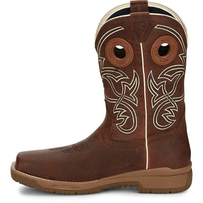 Men's Justin Nitread 11" Waterproof Nano Toe Boot CR3201 - Crazy House Western Wear