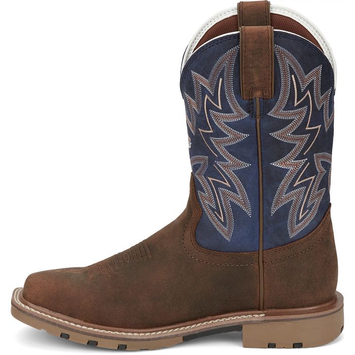 Men's Justin Dusty 11" Work Boot GR9063 - Crazy House Western Wear