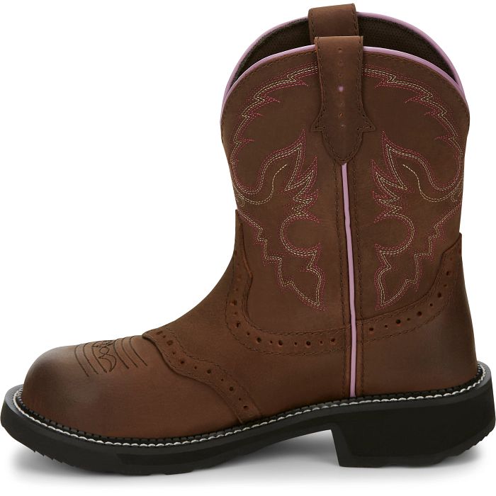 Women's Justin Wanette 8" Waterproof Steel Toe Boot GY9980 - Crazy House Western Wear