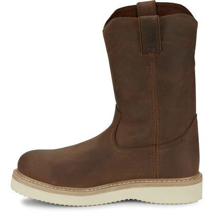 Men's Justin Ram 10" Steel Toe Boot OW4711 - Crazy House Western Wear