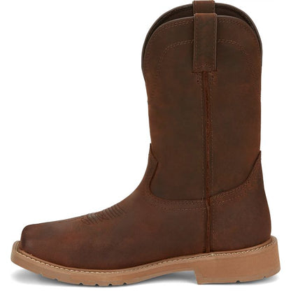 Men's Justin Buster 11" Waterproof Steel Toe Boot SE3101 - Crazy House Western Wear