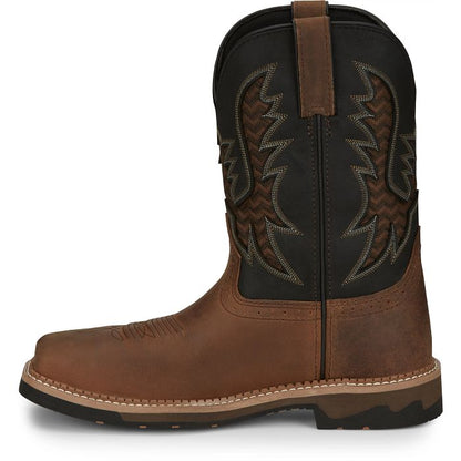 Men's Justin Bolt 11" Nano Safety Toe Boot SE4113 - Crazy House Western Wear