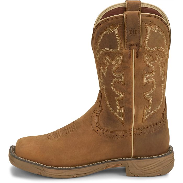 Men's Justin Rush 11" Waterproof Steel Toe Boot SE4340 - Crazy House Western Wear