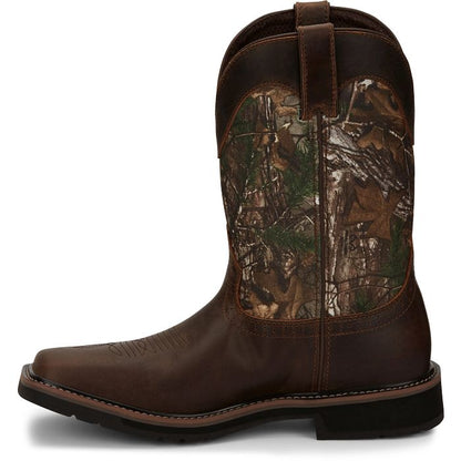 Men's Justin Trekker 11" Waterproof Work Boot SE4676 - Crazy House Western Wear