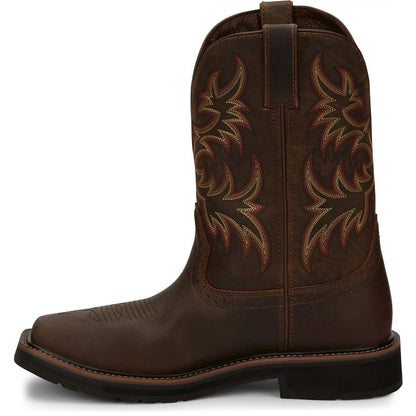 Men's Justin Driller 11" Steel Toe Boot SE4682 - Crazy House Western Wear