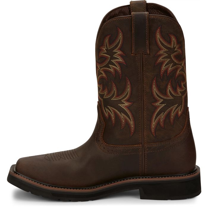 Men's Justin Driller 11" Steel Toe Boot SE4682 - Crazy House Western Wear