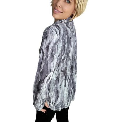 Women's Ethyl Casual Collar V-neck Blouse Waterfall JYH264GR