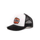 Crazy House Unisex White and Black Snapback with Orange Patch - Crazy House Western Wear