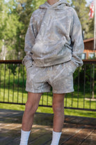Burlebo Boy's Drifter Camo Vintage Washed Hoodie Y-VWFH-DFTC