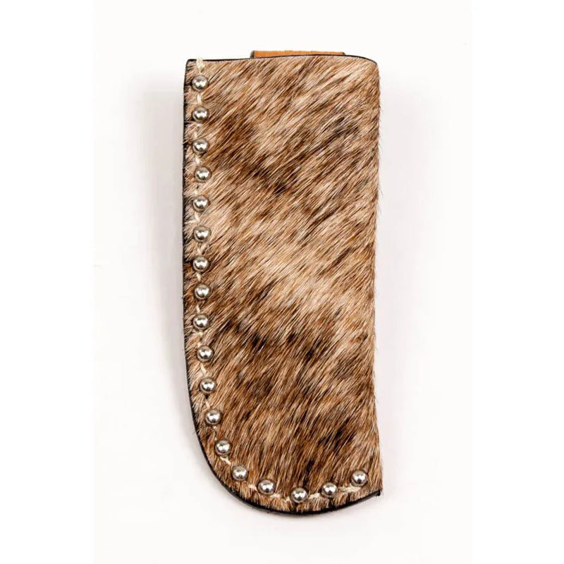 Cowboy Chrome Cowhide Rian Sheath K242