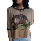 Women's TwoFly Dusty Dillo Sweater Top 