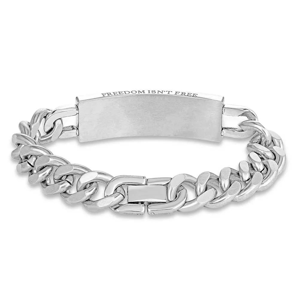 Men's Montana Silversmiths Freedom Isn't Free Bracelet KTBC5655
