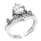 Montana Silversmiths Women's Palisade Falls Crystal Ring KTRG6594