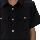 Boy's Burlebo Performance Western Shirt - Black Y-PWS-BLK - Crazy House Western Wear
