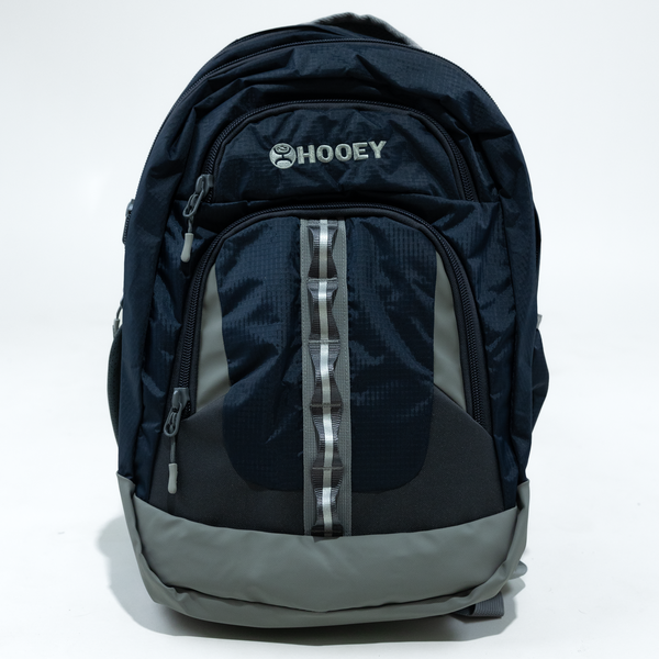 Boy's Hooey Navy and Grey Backpack BP074NVCH - Crazy House Western Wear