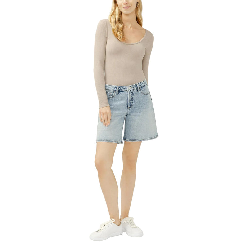 Women's Silver Santa Rosa Loose & Low Rise Shorts L52805HDR212