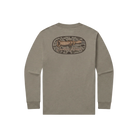 Southern Marsh Stonewall Olive Long Sleeve Duck Hotline Tee LHOT-SWO