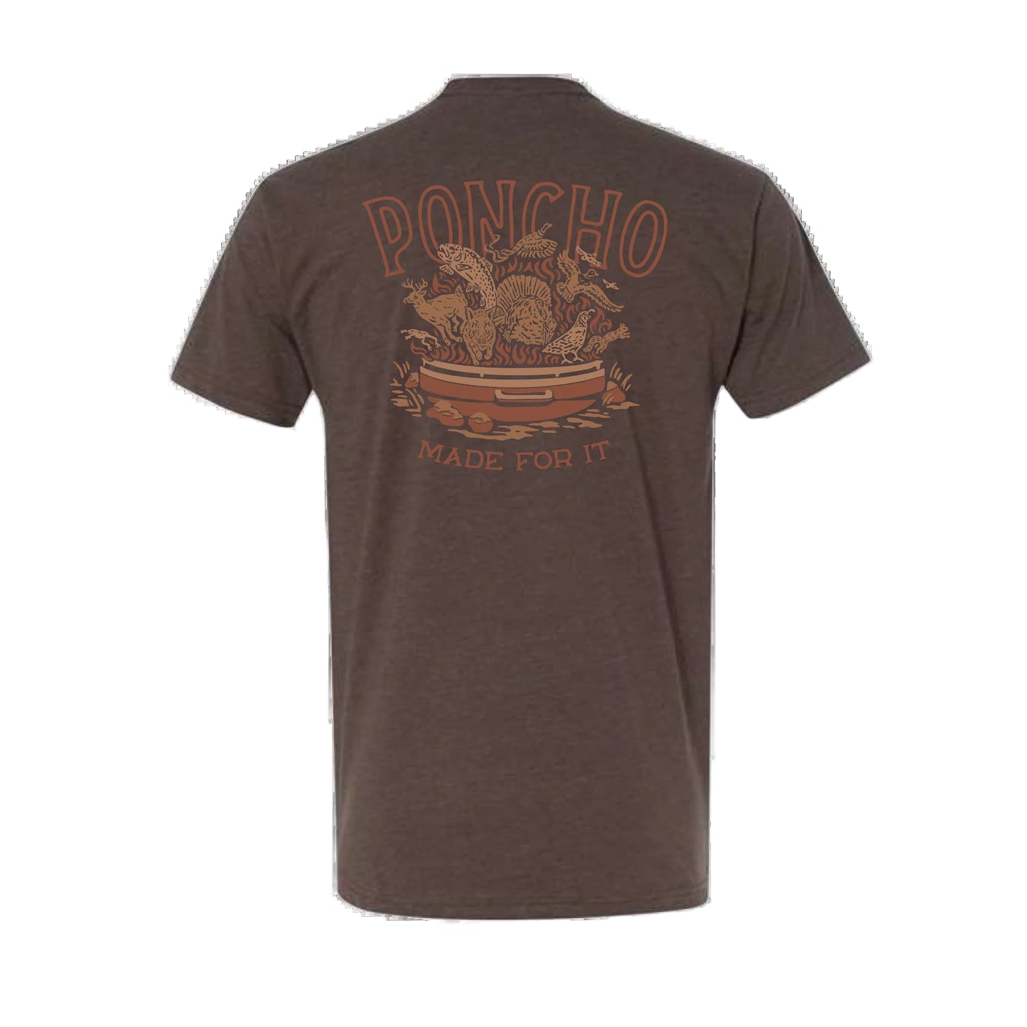 Men's Poncho "Land To Table Tee"