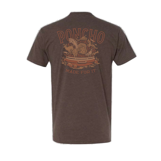 Men's Poncho "Land To Table Tee"