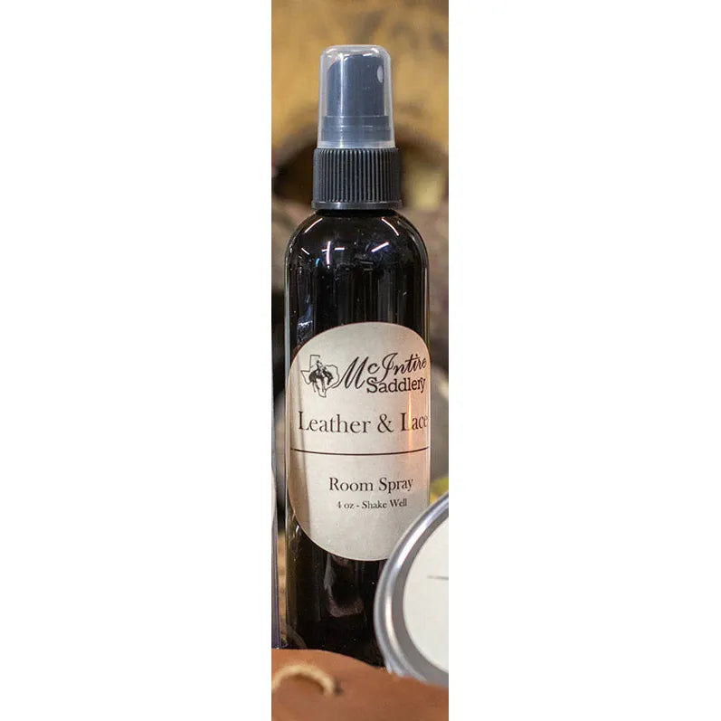 McIntire Saddlery Leather & Lace Room Spray 