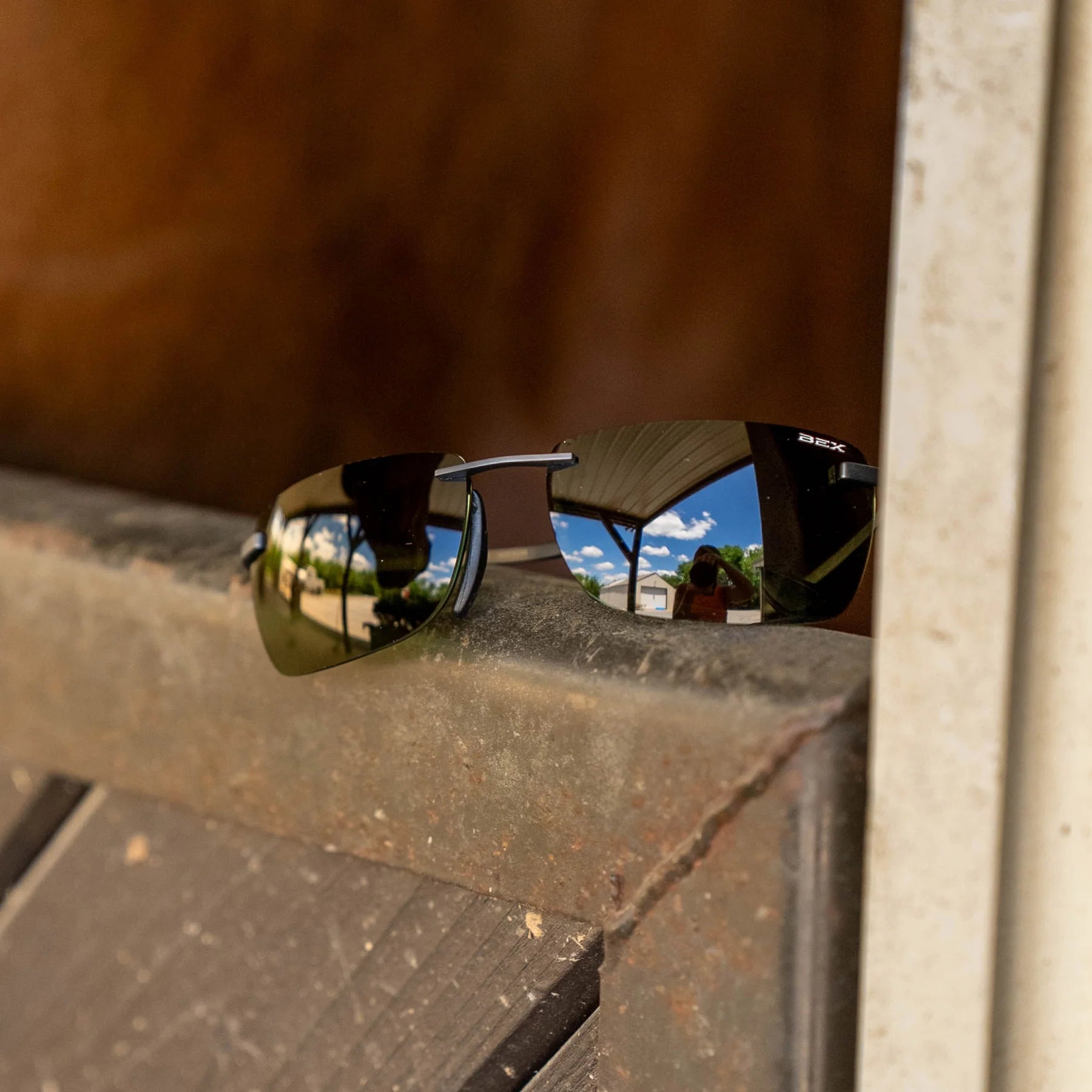 Bex Gunmetal and Forest Legolas OTG Sunglasses S157GF