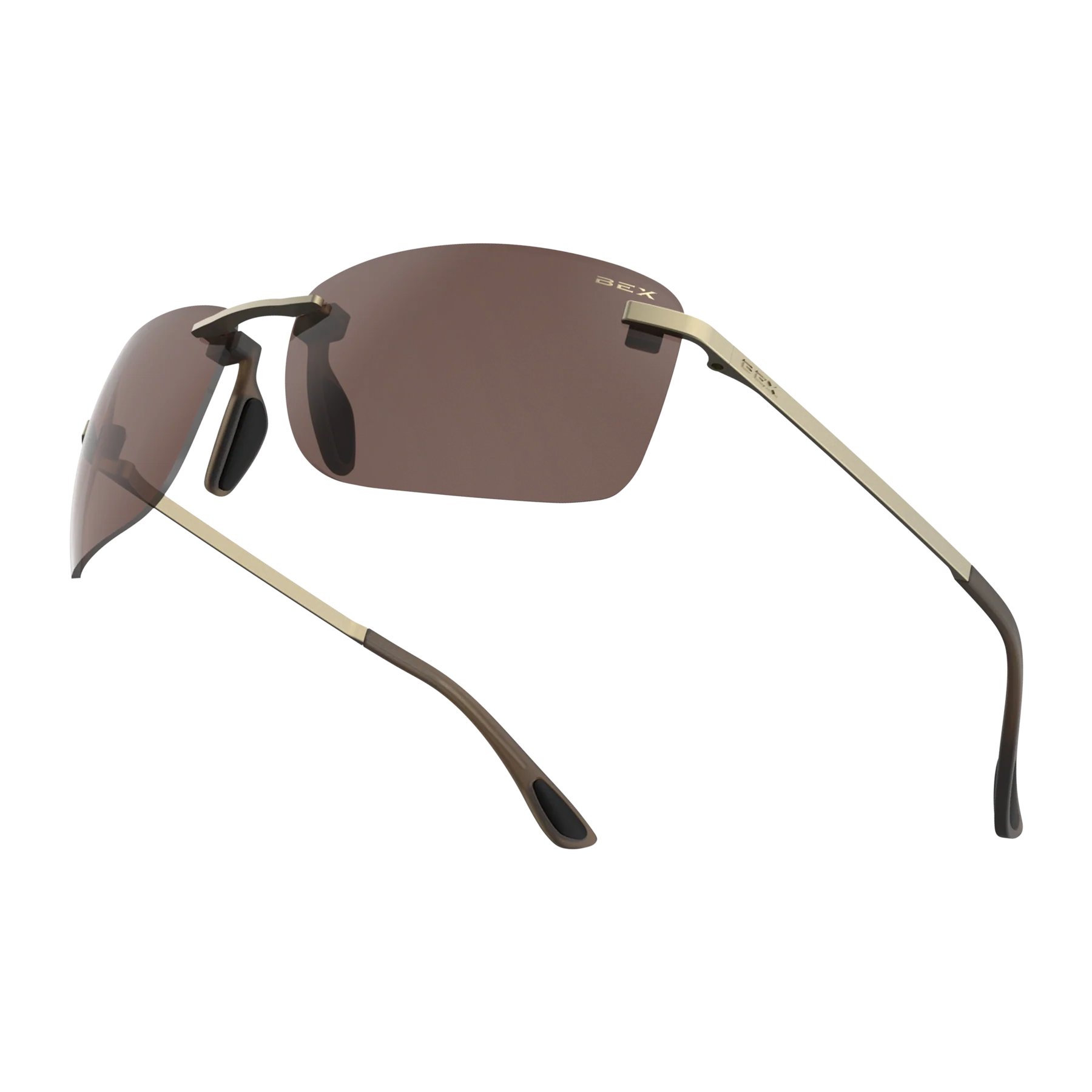 Bex Gold and Brown Legolas OTG Sunglasses S157GB