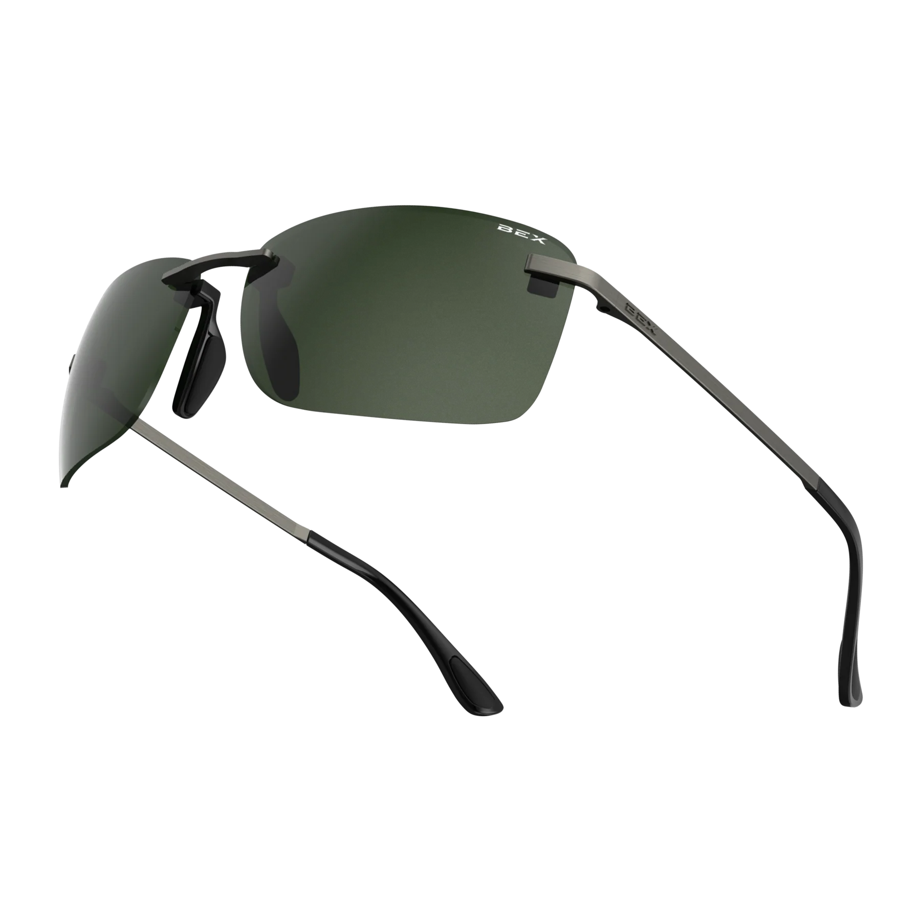 Bex Gunmetal and Forest Legolas OTG Sunglasses S157GF