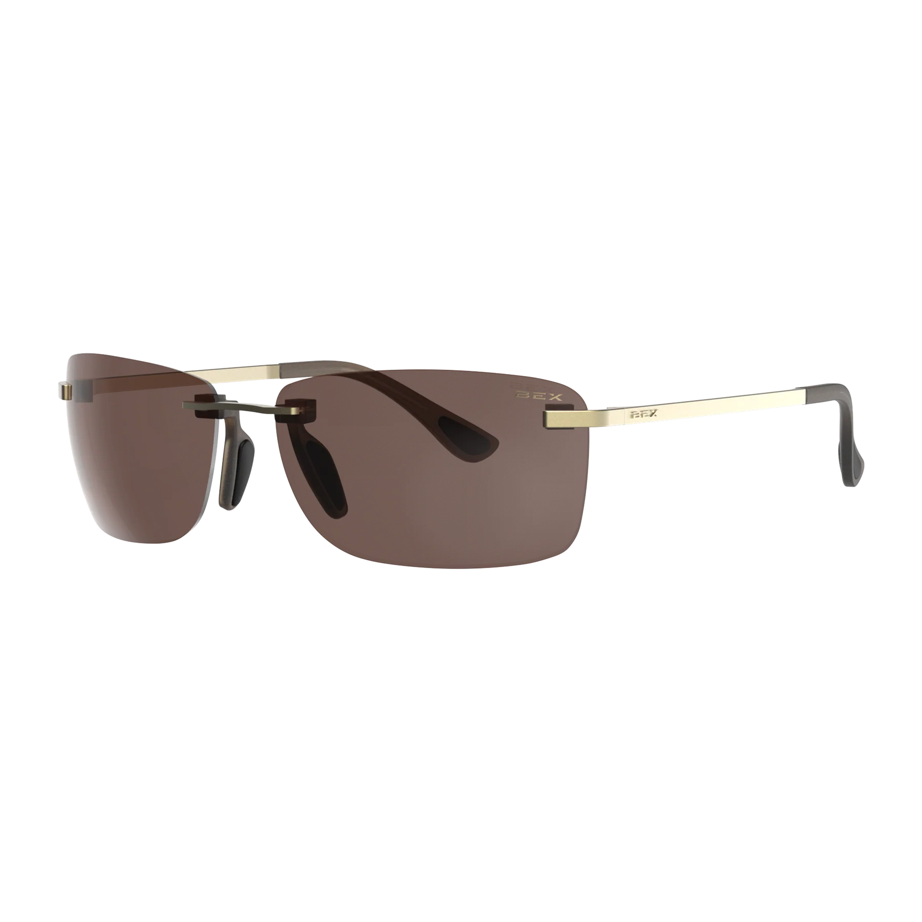 Bex Gold and Brown Legolas OTG Sunglasses S157GB