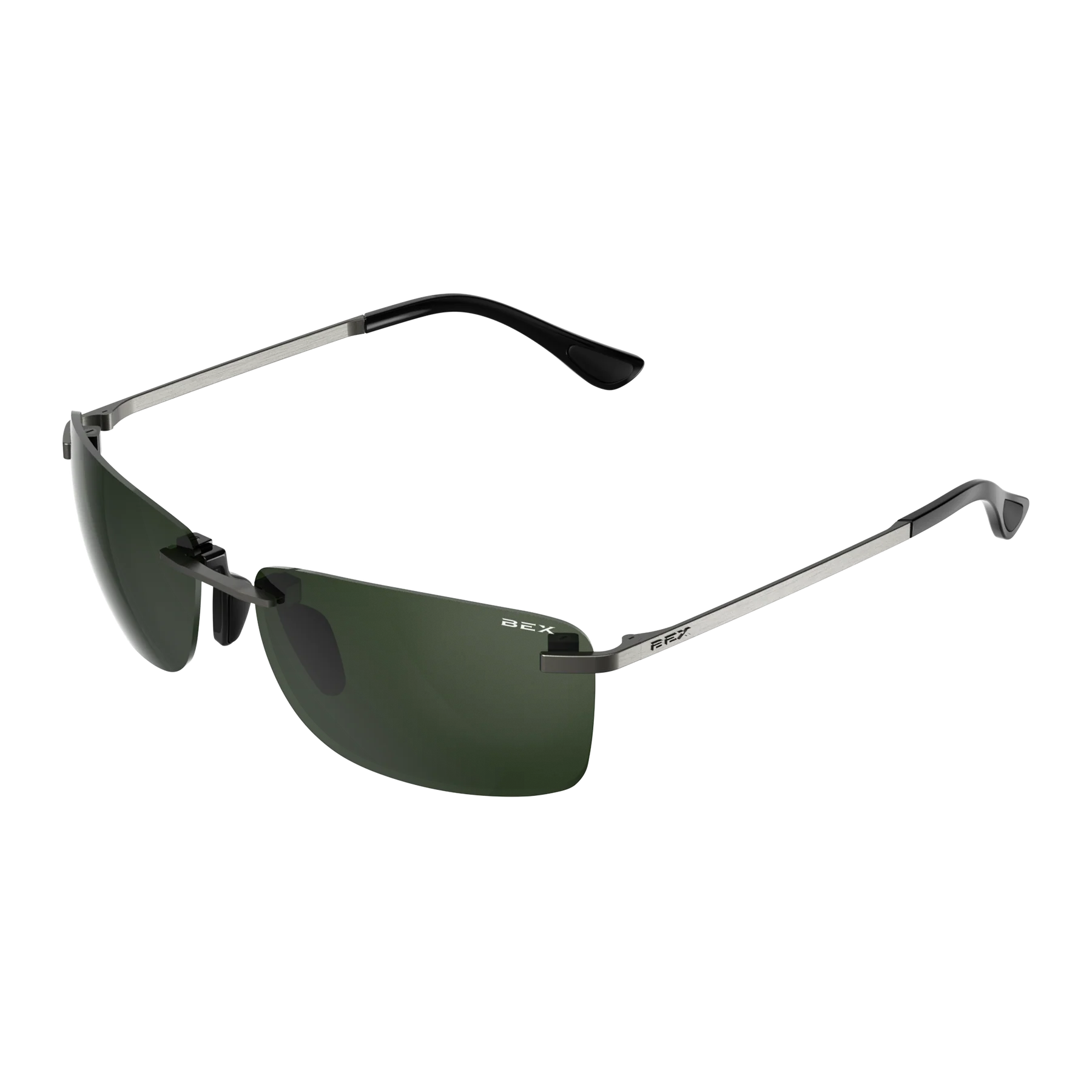 Bex Gunmetal and Forest Legolas OTG Sunglasses S157GF