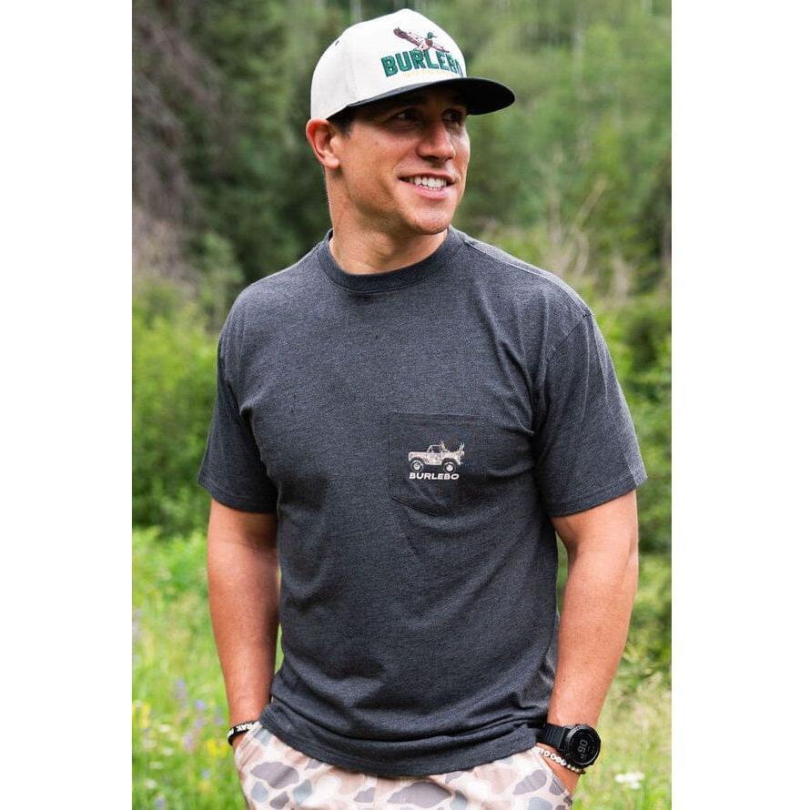 Men's Burlebo Loaded Down Bronco T-Shirt LDB-SS-HB - Crazy House Western Wear