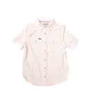 Kid's Poncho Pearl Snap Shirt Yth Mutton Tee-Wht - Crazy House Western Wear