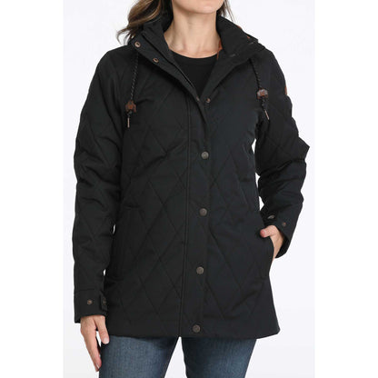 Women's Cinch Black Barn Coat 