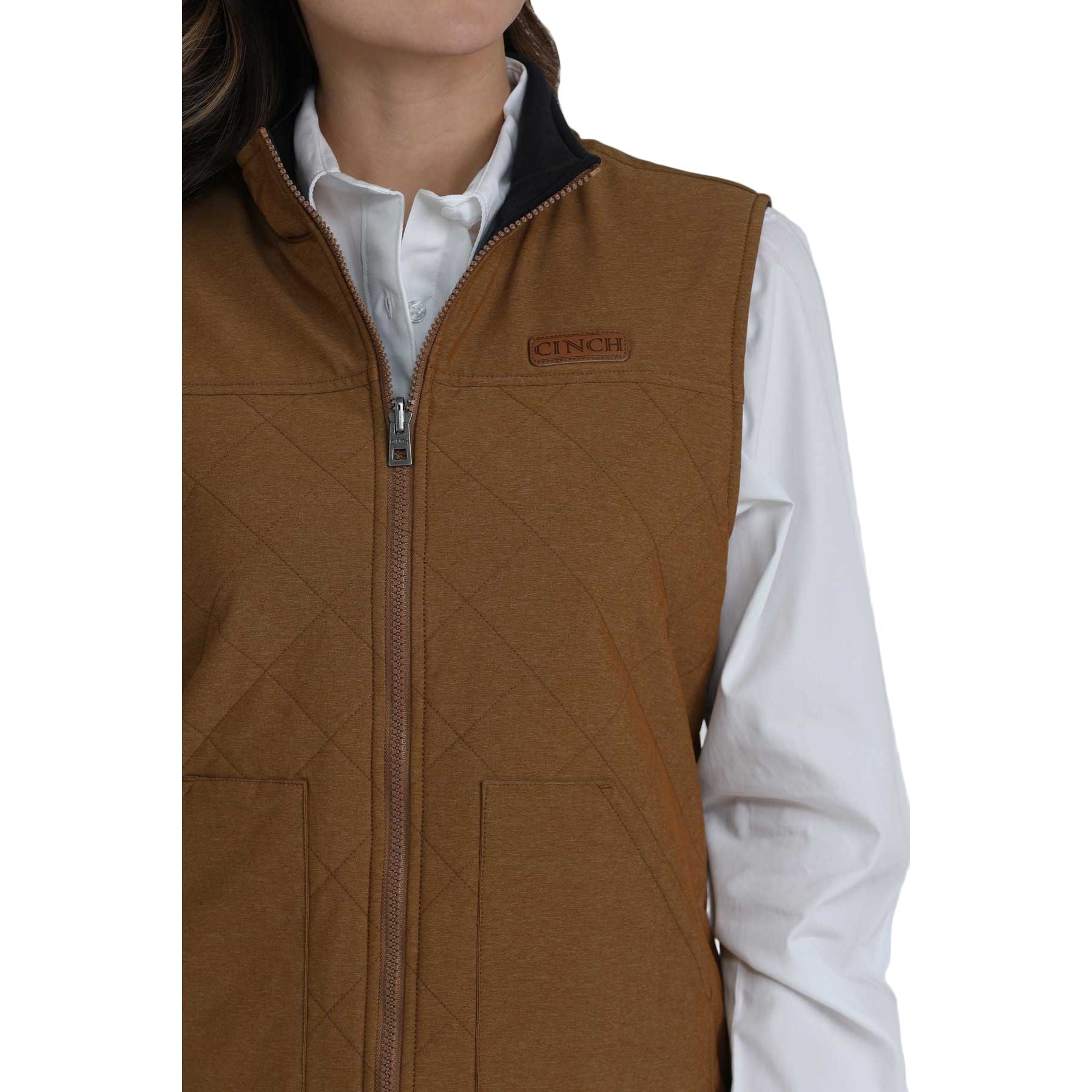 Women's Cinch Reversible Quilted Nylon Vest 