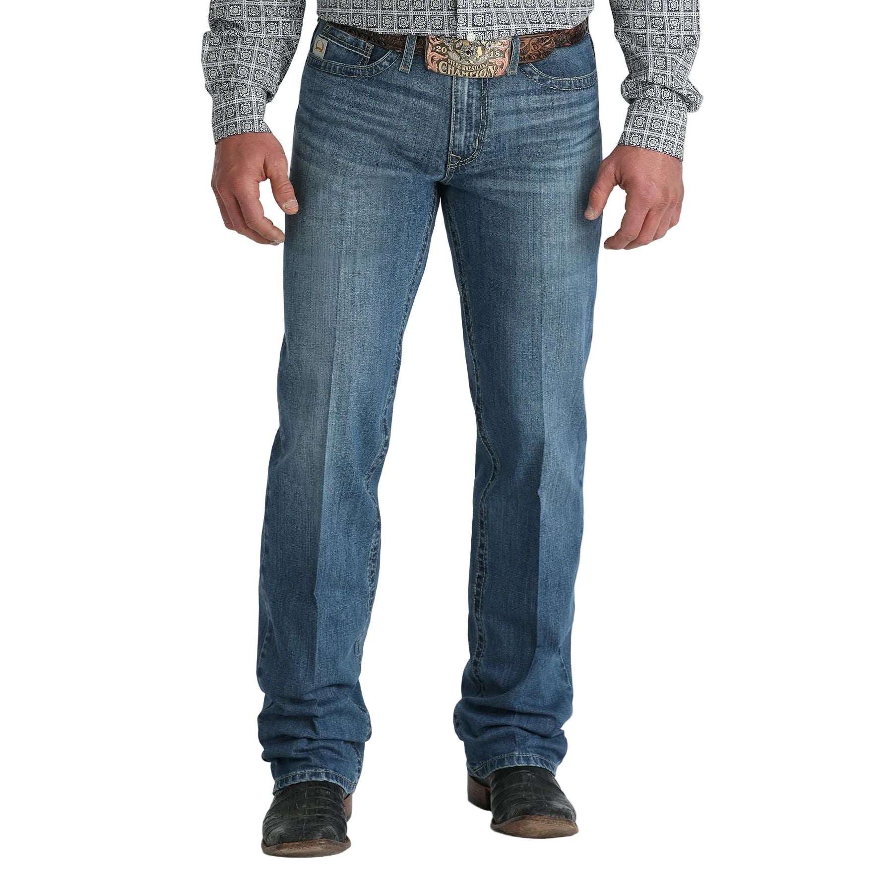 Men's Cinch Grant Medium Stone Jeans MB33337001