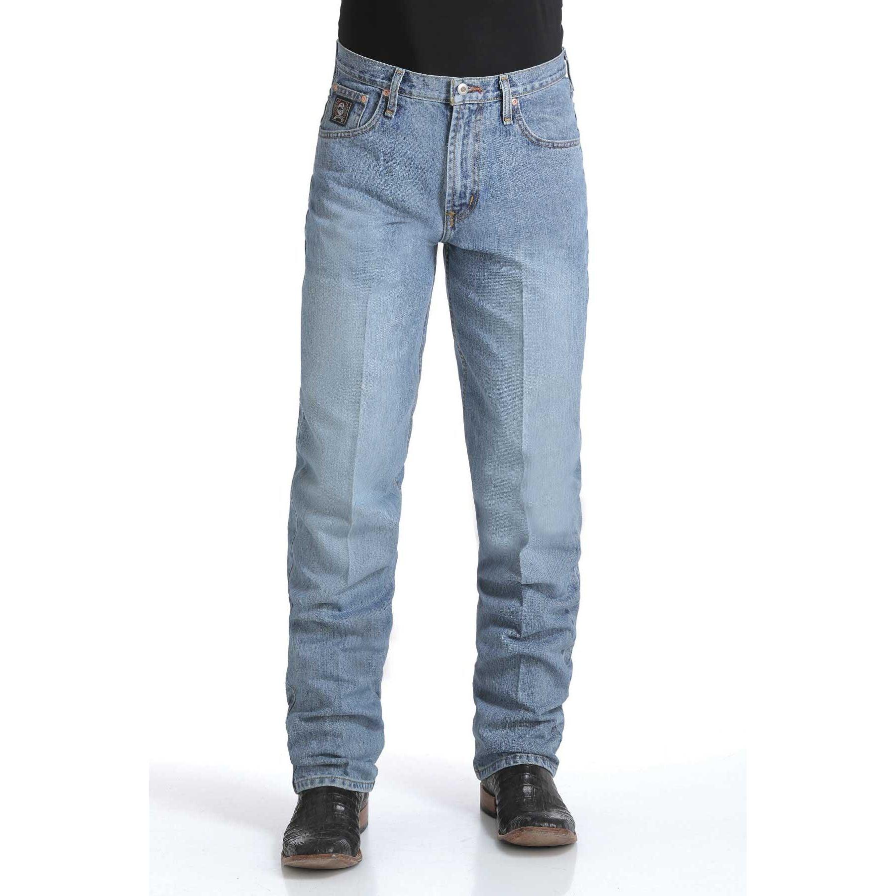 Men's Cinch Loose Fit Black Label Jeans MB90633001 - Crazy House Western Wear