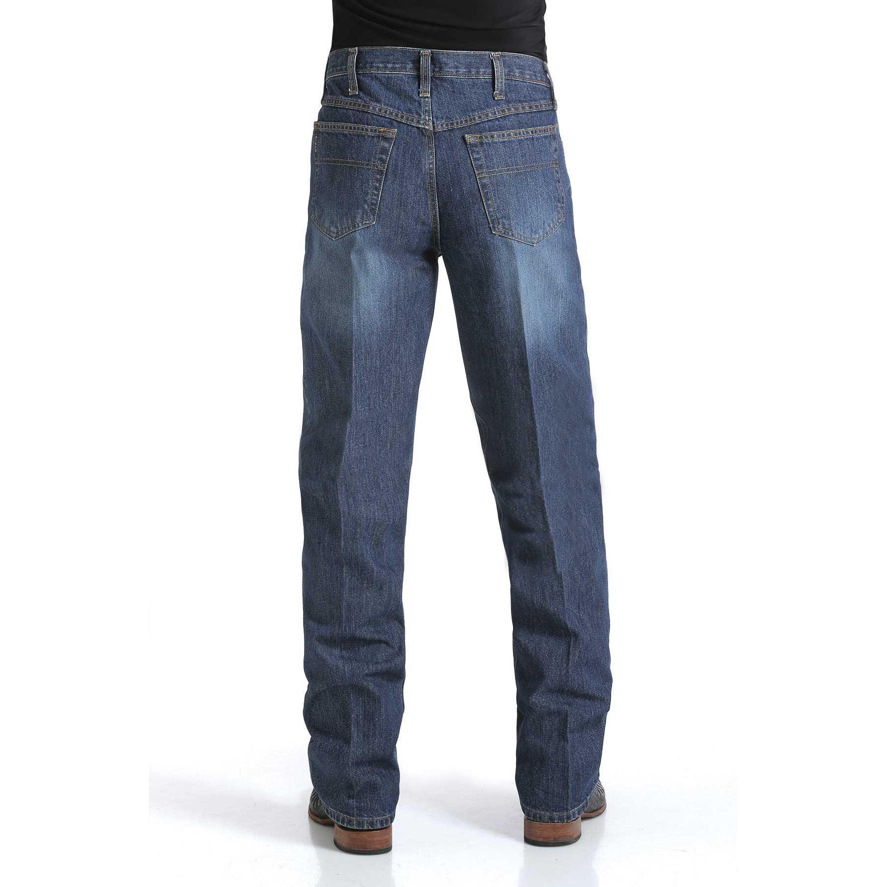Men's Cinch Loose Fit Black Label Jeans MB90633002 - Crazy House Western Wear