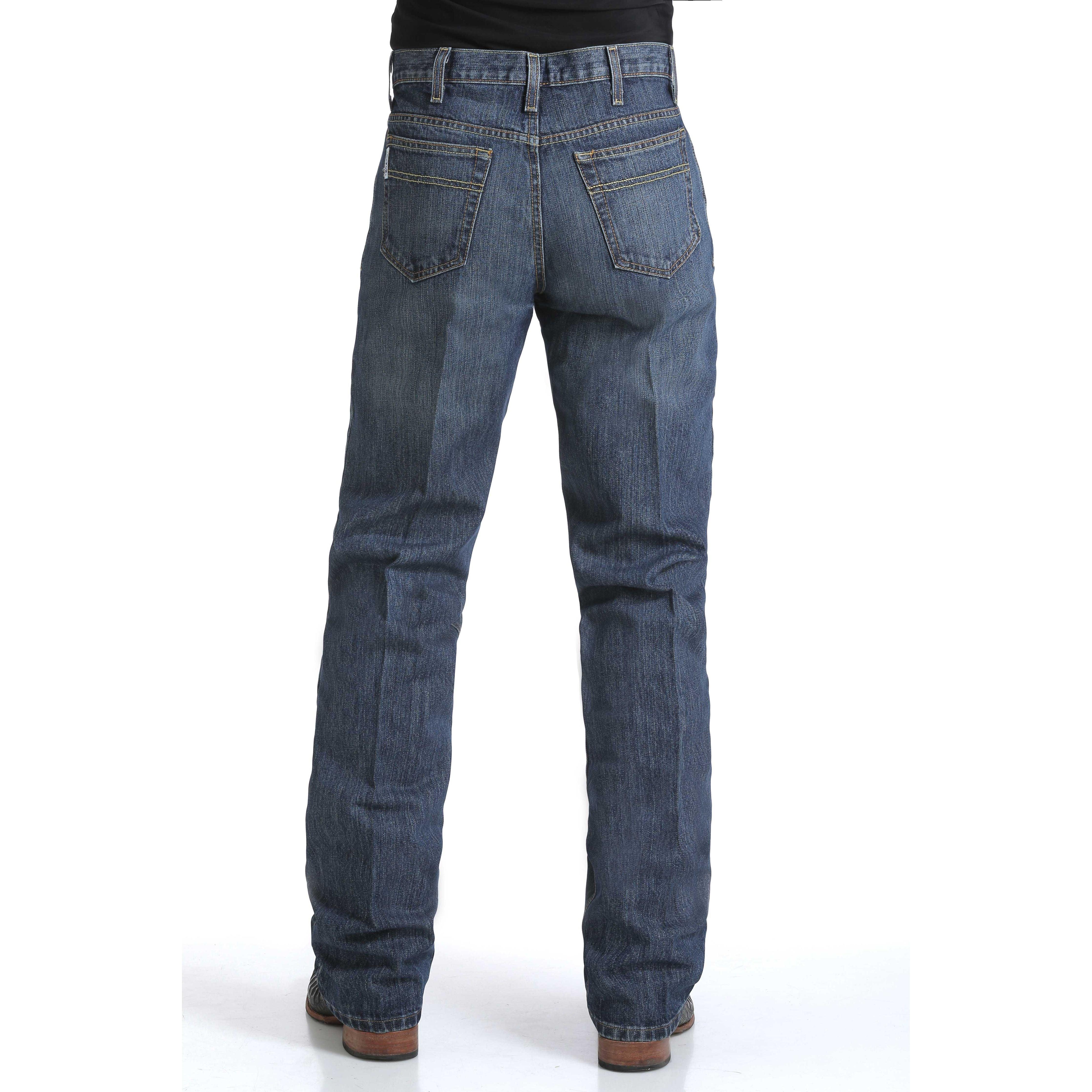 Men's Cinch Relaxed Fit White Label Jeans MB92834013 - Crazy House Western Wear